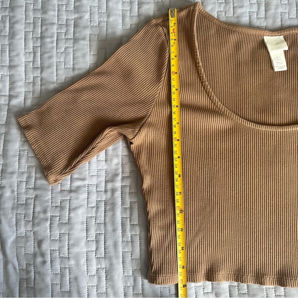 H&M Cropped Ribbed Top - Picture 9 of 9